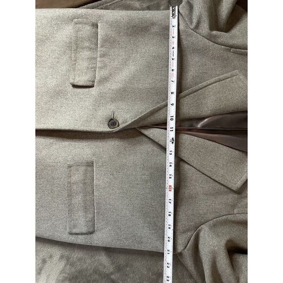 J. Crew Woman Grey Wool Melton Boyfriend Coat A8907 Sz 8 - Picture 7 of 12